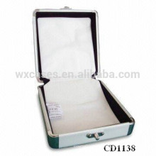 high quality 32 CD disks aluminum CD box wholesale from China manufacturer